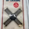 Life-Like 8620 90 Degree Train Crossings HO SCALE NEW(Life Like 8620 90 Degree Train Crossings Ho Scale New)