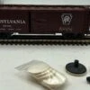 Weaver- MNP Weaver Many New Products MNP Pennsylvania Railroad PRR Track Cleaning Boxcar Dual Motors #569104 O SCALE Like New(Weaver Mnp Mnpprrwv Weaver Many New Products Mnp Pennsylvania Railroad Prr Track Cleaning Boxcar Dual Motors 569104 O Scale Like New)