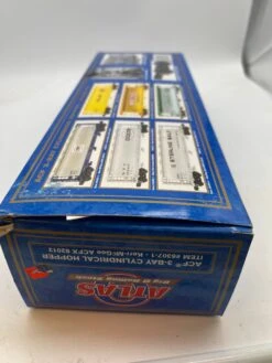 Atlas 6307-1 Kerr McGee Covered Hopper O SCALE Used Excellent Damaged Box Weathered As Is(Atlas 6307 1 Kerr Mcgee Covered Hopper O Scale Used Excellent Damaged Box) -BRADY’S TRAINS MODELs 041CB55A 87BB 48DB B975 17942EDAFC5E
