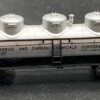 Bachmann CARBIDE AND CARBON CHEMICALS - 3-DOME TANK CAR N Scale Used Excellent(Bachmann Carbide And Carbon Chemicals 3 Dome Tank Car Used Excellent) -BRADY’S TRAINS MODELs 060107E5 746D 403C B733 EC94D3E37B85