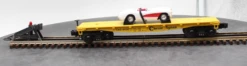 MTH Rugged Rails 33-7603 Chessie Flat Car - With 1957 Corvette#81130 O SCALE Like New(Mth Rugged Rails 33 7603 Chessie Flat Car Chessie 81130 O Scale Like New) -BRADY’S TRAINS MODELs 0df77a15832bf23fda6815d1b5061b9b