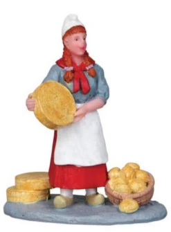 Lemax 12899 Cheese Seller Figurine(Lemax 12899 Cheese Seller Figurine)