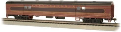 Bachmann 14406 PRR #6707 - FLEET OF MODERNISM - 72' SMOOTH-SIDE BAGGAGE CAR HO SCALE NEW(Bachmann 14406 Prr 6707 Fleet Of Modernism 72 Smooth Side Baggage Car Ho Scale New)