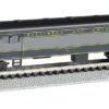Bachmann 14453 Baltimore & Ohio B&O 72' Smooth Side Baggage Car N Scale(Bachmann 14453 Baltimore Ohio B O 85 Observation Car With Lighted Interior Silver W Blue Stripe N Scale)