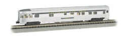 Bachmann 14553 Baltimore & Ohio B&O 85' Streamline Fluted Observation Car With Lighted Interior N Scale(Bachmann 14553 Baltimore Ohio B O 85 Streamline Fluted Observation Car With Lighted Interior N Scale)