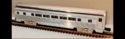 Lionel O Scale 6-19111 Aluminum Passenger Car Santa Fe "Squaw Valley" NEW(Lionel O Scale 6 19111 Aluminum Passenger Car Santa Fe Squaw Valley New)