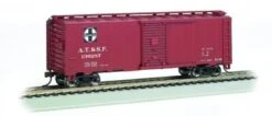 Bachmann 15007 Santa Fe 40' Steam Era Boxcar #136287 HO Scale(Bachmann 15007 Santa Fe 40 Steam Era Boxcar Ho Scale)