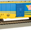 Bachmann BAC16007 Boy Scouts Of America Pinewood Derby 40' Steel Boxcar HO Scale NEW(Bachmann Bac16007 Ho Pullman Standard Ps 1 40 Steel Boxcar Boy Scouts Of America Pinewood Derby) -BRADY’S TRAINS MODELs 16007