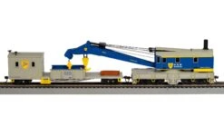 Bachmann 16103 250-TON STEAM CRANE & BOOM TENDER - DELAWARE & HUDSON HO SCALE NEW(Bachmann 16103 250 Ton Steam Crane Boom Tender Delaware Hudson Ho Scale New)