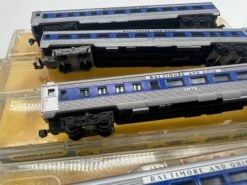 Minitrix 3034 3034 3044 3054 Baltimore & Ohio B&O Passenger Car Set (4) N SCALE Used Excellent(Minitrix 3034 3034 3044 3054 Baltimore Ohio B O Passenger Car Set 4 N Scale Used Excellent) -BRADY’S TRAINS MODELs 16C5D58C FA1B 4D10 8A6D 73C75073A2A6
