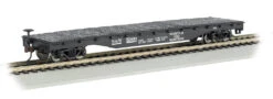 Bachmann 17342 Norfolk & Western N&W 52' Flat Car HO Scale(Bachmann 17342 Norfolk Western N W 52 Flat Car Ho Scale)