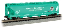 Bachmann 17561 Great Northern BN 56' 4 Bay Center Flow Hopper #171304 N Scale(Bachmann 17561 Great Northern Bn 56 4 Bay Center Flow Hopper 171304 N Scale)