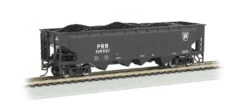 Bachmann 17603 Pennsylvania Railroad PRR 40' Quad Hopper W/load #249907 HO Scale(Bachmann 17603 Pennsylvania Railroad Prr 40 Quad Hopper W Load 249907 Ho Scale)