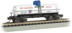 Bachmann 17862 Sparton Oil - ACF 36.5' 10,000 Gallon Single-Dome Tank Car #8757 N Scale(Bachmann 17862 Sparton Oil Acf 36 5 10 000 Gallon Single Dome Tank Car 8757 N Scale)