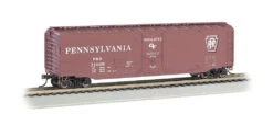 Bachmann 18039 PENNSYLVANIA #21008 - 50' PLUG DOOR BOX CAR (HO SCALE) NEW(Bachmann 18039 Pennsylvania 21008 50 Plug Door Box Car Ho Scale New)