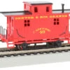 Bachmann 18407 Denver & Rio Grande Old Time Bobber Caboose #49 HO Scale(Bachmann 18407 Denver Rio Grande Old Time Bobber Caboose Ho Scale) -BRADY’S TRAINS MODELs 18407