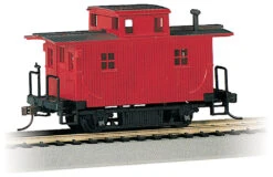 Bachmann 18449 Unlettered Old Time Bobber Caboose HO Scale(Bachmann 18449 Unlettered Old Time Bobber Caboose Ho Scale)