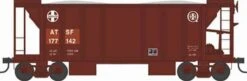 Bowser 43131 ATSF 70t 2-Bay Ballast Car SF #177273/oxide Red HO Scale NEW(Bowser 43131 Atsf 70t 2 Bay Ballast Car Sf 177273 Oxide Red Ho Scale New)