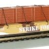 Bachmann 18934 DESERT CAMOUFLAGE WITH CRATES - 52' FLATCAR HO Scale(Bachmann 18934 Flat Car W Crates Desert Ho Scale) -BRADY’S TRAINS MODELs 18934