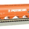 Bachmann 19157 Potacan 4 Bay Cylindrical Grain Hopper N Scale NEW(Bachmann 19157 Potacan 4 Bay Cylindrical Grain Hopper N Scale) -BRADY’S TRAINS MODELs 19157