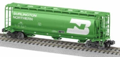 Lionel 1919342 BURLINGTON NORTHERN CYLINDRICAL HOPPER #441105 S SCALE AMERICAN FLYER NEW(Lionel 1919342 Burlington Northern Cylindrical Hopper 441105 S Scale American Flyer New)