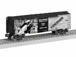 Lionel 1938210 KISS THE WAR GOODBYE WWII BOXCAR O SCALE NEW(Lionel 1938210 Kiss The War Goodbye Wwii Boxcar O Scale New)