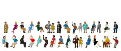 Lionel 1957210 Sitting Passenger Bulk Pack 50-Figures HO Scale(Lionel 1957210 Sitting Passenger Bulk Pack 50 Figures Ho Scale Copy)