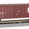 Bachmann 19663 CANADIAN NATIONAL OUTSIDE BRACED BOXCAR N SCALE NEW(Bachmann 19663 Canadian National Outside Braced Boxcar N Scale New) -BRADY’S TRAINS MODELs 19663 95520