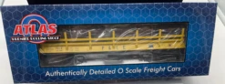 Atlas 3001164-3 Pittsburgh & Lake Erie P&LE Premier - Log Dump Car #2910 O Scale NEW(Atlas 3001164 Pittsburgh Lake Erie P Le Premier Log Dump Car 2910 O Scale New)