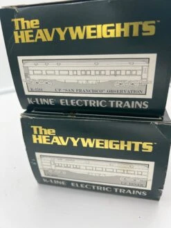 K-Line K-3628, K-1544 Union Pacific Overland Ltd Heavyweight Passenger Car Set (Set Of 2) Gray, Diner & Observation Cars O Scale Used Excellent(K Line K 3628 K 1544 Union Pacific Overland Limited Heavyweight Passenger Car Set Set Of 2 Gray Diner Observation Cars O Scale Used Excellent) -BRADY’S TRAINS MODELs 1F342B24 8581 4D54 ACB2 60C2C88EC458