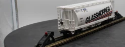 MTH Premier 20-97442 Glasshopper Glasshopper O Scale 3-Bay Cylindrical Hopper Car Like New(Mth Premier 20 97442 Glasshopper Glasshopper O Scale 3 Bay Cylindrical Hopper Car Like New) -BRADY’S TRAINS MODELs 1a46d3ee3a4b60d63808aba20b70c221