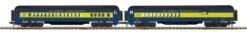 MTH Premier 20-41020 Alaska Premier 2-Car 70' Madison Comb/Din Passenger SetO ScaleNEW(Mth Premier 20 41020 Alaska Premier 2 Car 70 Madison Comb Din Passenger Set O Scale New)