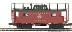 MTH Premier 20-5580G Pennsylvania N-8 Caboose O Scale New(Mth Premier 20 5580g Pennsylvania N 8 Caboose)