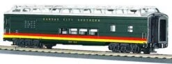 MTH Premier 20-6735 Kansas City Southern 70' ABS Full Length Vista Dome Passenge Car- Smooth As Is O SCALE Like New(Mth Premier 20 6735 Kansas City Southern 70 Abs Full Length Vista Dome Passenge Car Smooth As Is O Scale Like New)