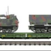 MTH Premier 20-92280C U.S. Army 60' Flat Car W/(2) M270 Rocket Launcher Vehicles #40214 O SCALENEW(Mth Premier 20 92280c U S Army 60 Flat Car W 2 M270 Rocket Launcher Vehicles 40214 O Scale New) -BRADY’S TRAINS MODELs 20 92280 4e4de6c3 9579 4733 a82b 534aead92e12