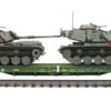 MTH Premier 20-92281D U.S. Army 60' Flat Car With (2) M60 Tanks #40207 O SCALENEW(Mth Premier 20 92281d U S Army 60 Flat Car With 2 M60 Tanks 40207 O Scale New) -BRADY’S TRAINS MODELs 20 92281