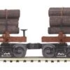 MTH Premier 20-92328 Weyerhaeuser O Scale Premier 6-Car Skeleton Flat Car Set W/Log Load O SCALE NEW(Mth Premier 20 92328 Weyerhaeuser O Scale Premier 6 Car Skeleton Flat Car Set W Log Load O Scale New)