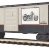 MTH Premier 20-93222 Harley-Davidson Box Car #1990. O SCALE NEW(Mth Premier 20 93222 Harley Davidson Box Car 1990 O Scale New) -BRADY’S TRAINS MODELs 20 93222