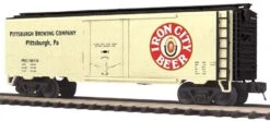 MTH Premier 20-94236 Iron City Operating Reefer Car No. 186110 O Scale New(Mth Premier 20 94236 Iron City Operating Reefer Car No 186110)