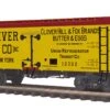 MTH Premier 20-94624 Fox River Butter 36’ Woodsided Reefer Car(Mth Premier 20 94624 Fox River Butter 36 Woodsided Reefer Car)