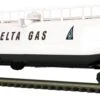 MTH Premier 20-96808 Delta Gas 33K Gallon Tank Car O Scale New(Mth Premier 20 96807 Delta Gas 33k Gallon Tank Car) -BRADY’S TRAINS MODELs 20 96808