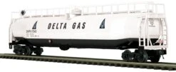 MTH Premier 20-96808 Delta Gas 33K Gallon Tank Car O Scale New(Mth Premier 20 96807 Delta Gas 33k Gallon Tank Car)