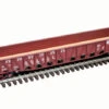 Atlas 2002804-5 Trainman 52'6" 70 Ton War Emergency Gondola Pennsylvania (PRR Freight Car Red/White) 363170 O SCALE NEW(Atlas 2002804 5 Trainman 526 70 Ton War Emergency Gondola Pennsylvania Prr Freight Car Red White O Scale New)