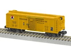 Lionel 2019050 VESUVIUS CRUCIBLE FREIGHTSOUNDS BOXCAR VCBX 1004 S SCALE Like New(Lionel 2019050 Vesuvius Crucible Freightsounds Boxcar S Scale Like New)