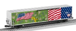 Lionel 2026340 KANSAS CITY SOUTHERN KCS LED 60' FLAG BOXCAR O SCALE Like New(Lionel 2026340 Kansas City Southern Kcs Led 60 Flag Boxcar O Scale Like New)