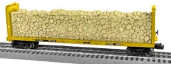 Lionel 2043124 TRAILER TRAIN BULKHEAD FLATCAR #81145 O SCALE NEW(Lionel 2043124 Trailer Train Bulkhead Flatcar 81145 O Scale New)