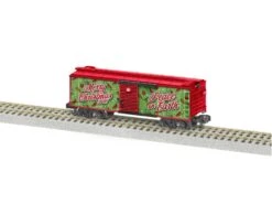 Lionel 2119020 AMERICAN FLYER 2021 CHRISTMAS BOXCAR S SCALE NEW(Lionel 2119020 American Flyer 2021 Christmas Boxcar S Scale New)