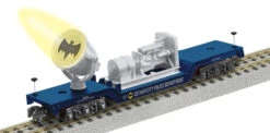 Lionel 2119140 BATMAN SEARCHLIGHT CAR AMERICAN FLYER S SCALE NEW(Lionel 2119140 Batman Searchlight Car S Scale New)