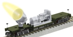 Lionel 2119180 American Flyer DODX Searchlight Car S-Scale(Lionel 2119180 American Flyer Dodx Searchlight Car O Scale)