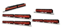 Lionel 2133390 Gulf Mobile & Ohio GM&O PA AA Set Legacy #290/291 With 2127490 Passenger 2 Pack A 2127500 Passenger 2 Pack B Passenger 2127510 Passenger 2 Pack C And 2127520 StationSounds Diner Car BTO O Scale(Lionel 2133390 Gulf Mobile Ohio Gm O Pa Aa Set Legacy 290 291 With 2127490 Passenger 2 Pack A 2127500 Passenger 2 Pack B Passenger 2127510 Passenger 2 Pack C And 2127520 Stationsounds Diner Car Built To Order 2021 Bto Preorder Limited)